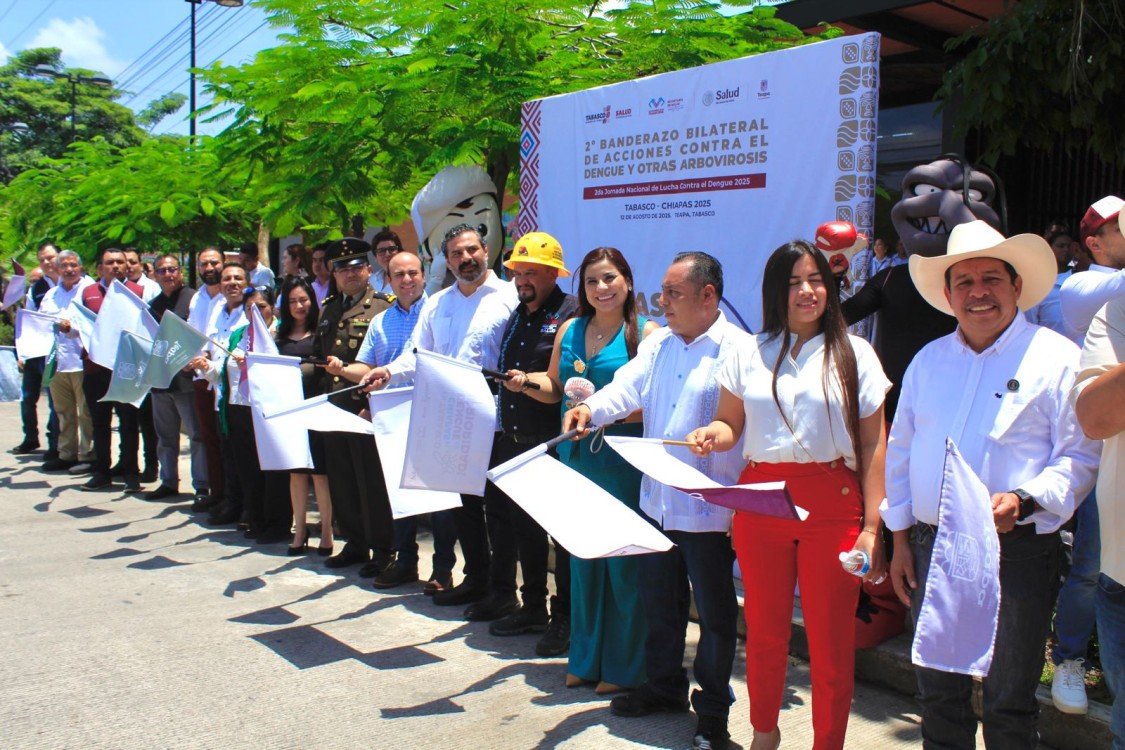 Segundo Banderazo Bilateral de Acciones Intensivas contra el Dengue 