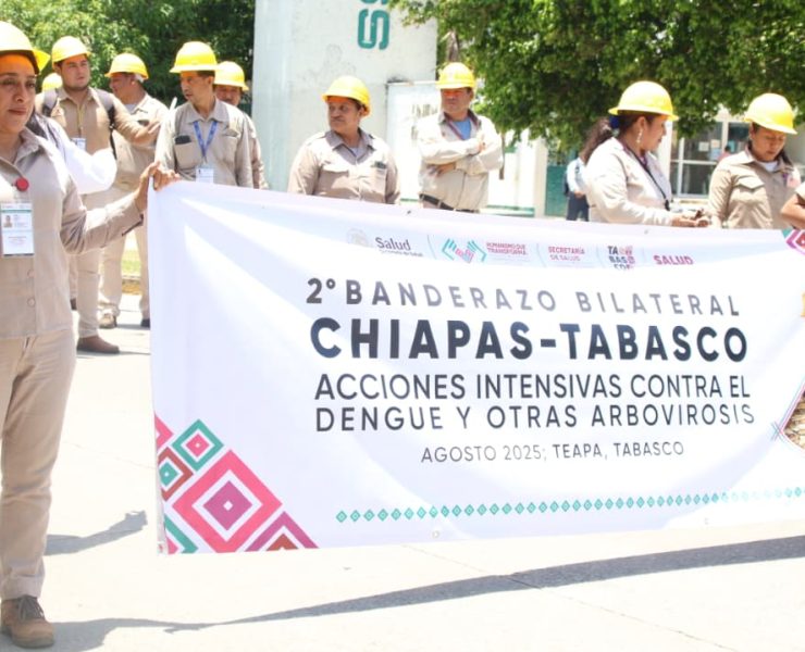 Tabasco y Chiapas refuerzan acciones conjuntas contra el dengue