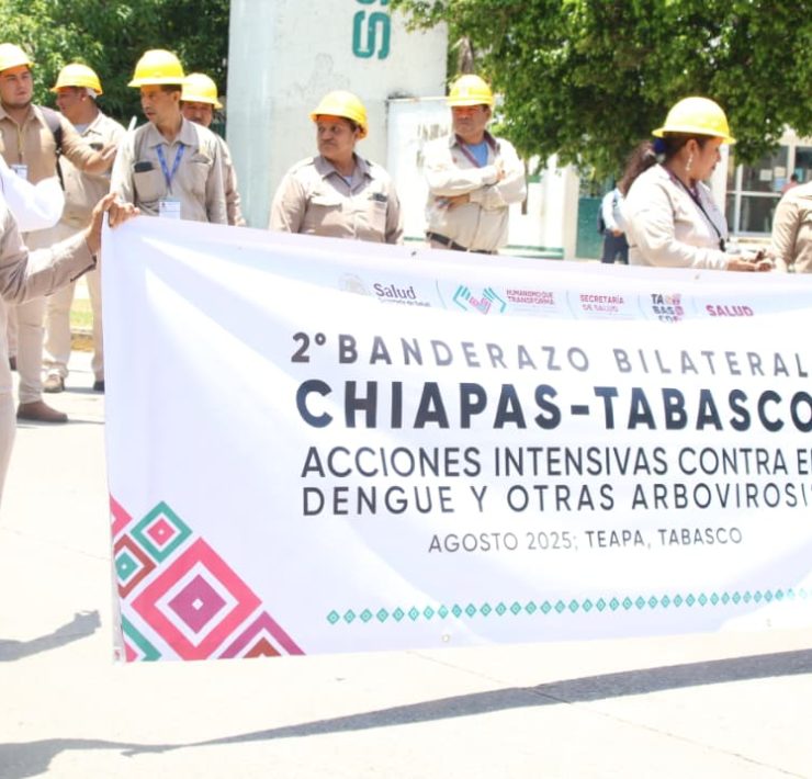 Tabasco y Chiapas refuerzan acciones conjuntas contra el dengue