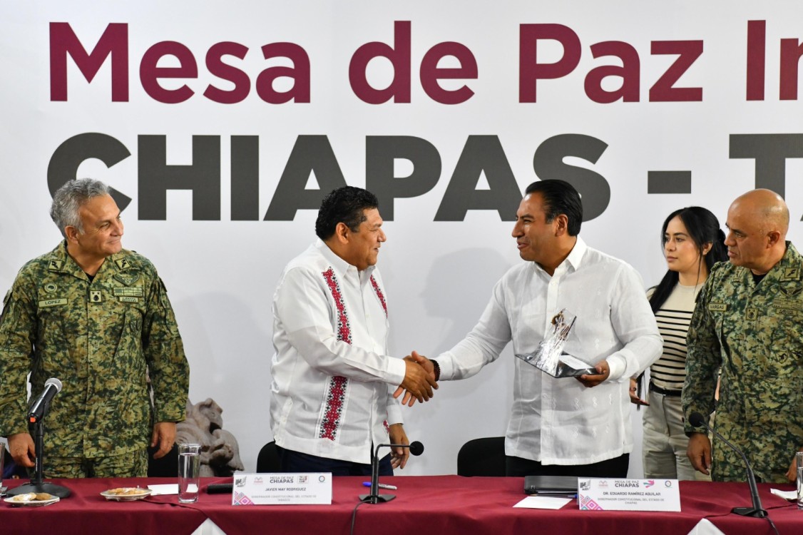Tabasco y Chiapas refuerzan la seguridad con nueva alianza