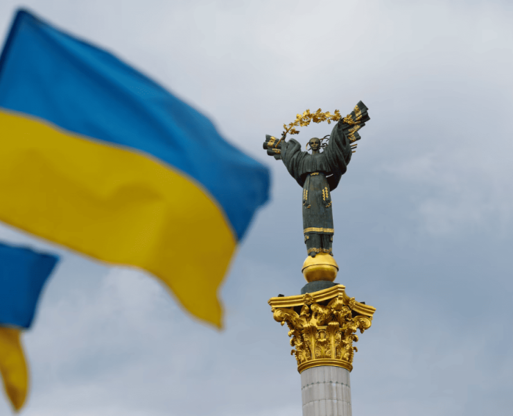 Ucrania conmemora 34 años de independencia