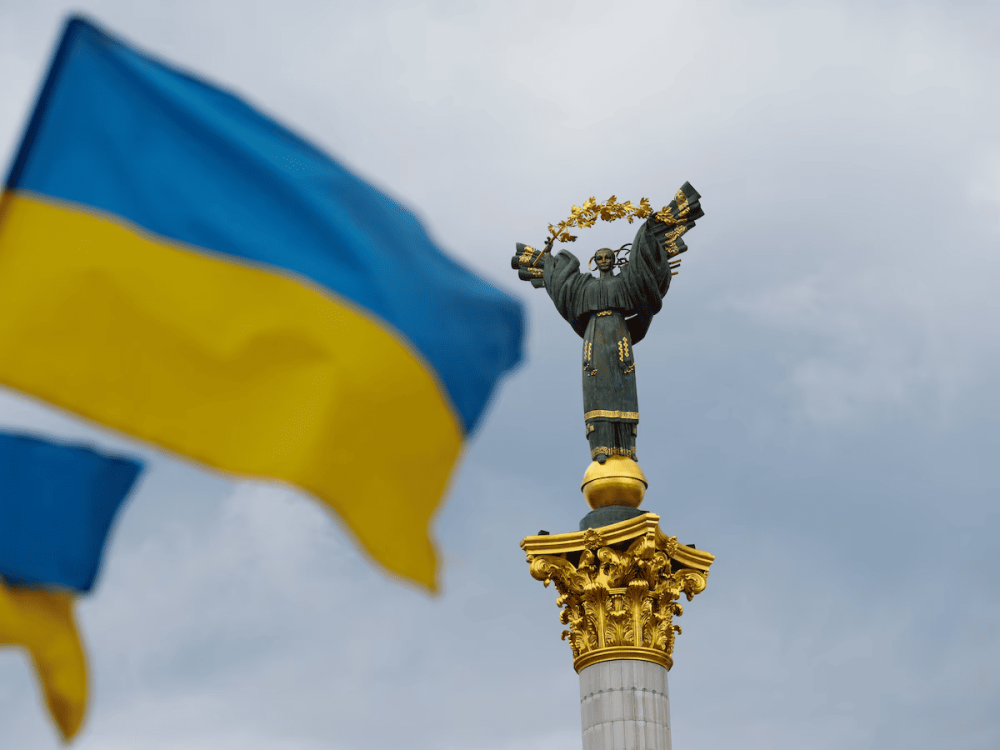 Ucrania conmemora 34 años de independencia