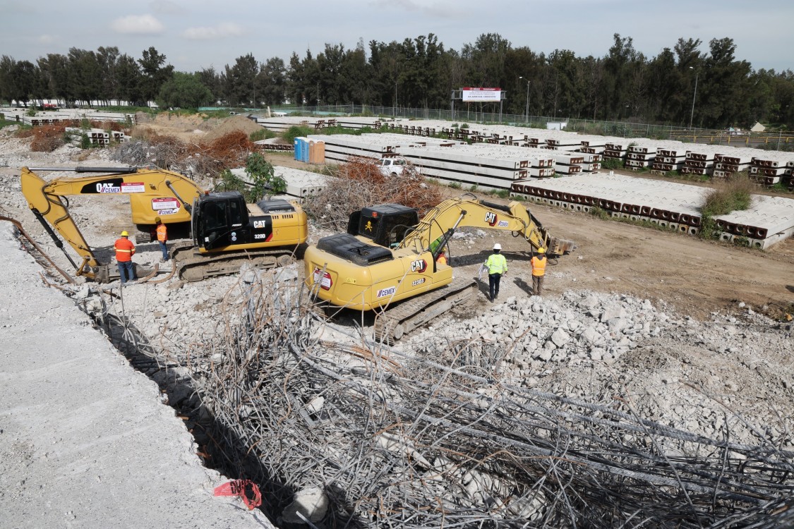 Impulsan integración metropolitana con obras de movilidad en Alameda Oriente