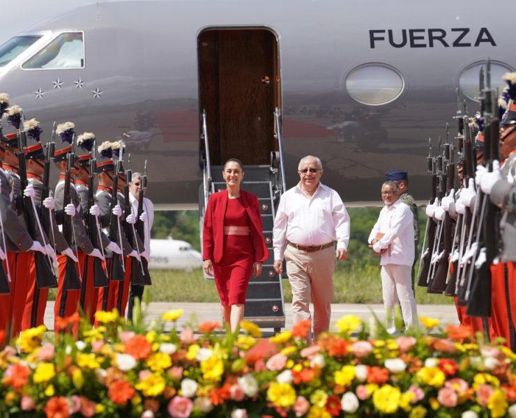 Claudia Sheinbaum inicia en Guatemala una gira estratégica por Centroamérica