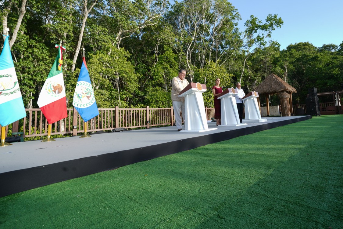 México, Guatemala y Belice sellan alianza histórica para proteger la Selva Maya y fomentar desarrollo sostenible