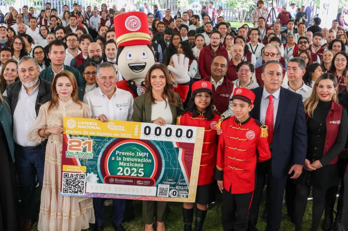 Billete de Lotería Nacional se convierte en escaparate de la innovación mexicana
