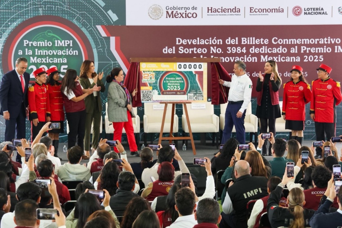 Billete de Lotería Nacional se convierte en escaparate de la innovación mexicana