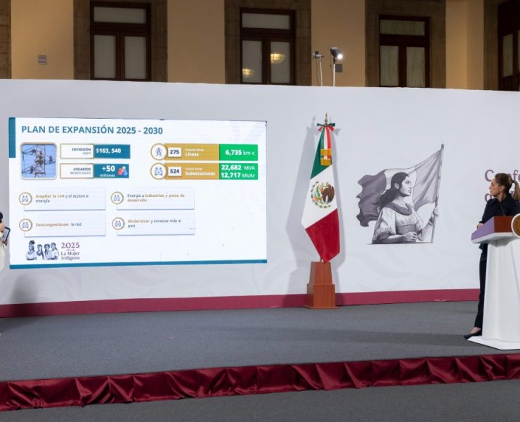 México apuesta por modernizar su sistema eléctrico con inversión histórica en transmisión