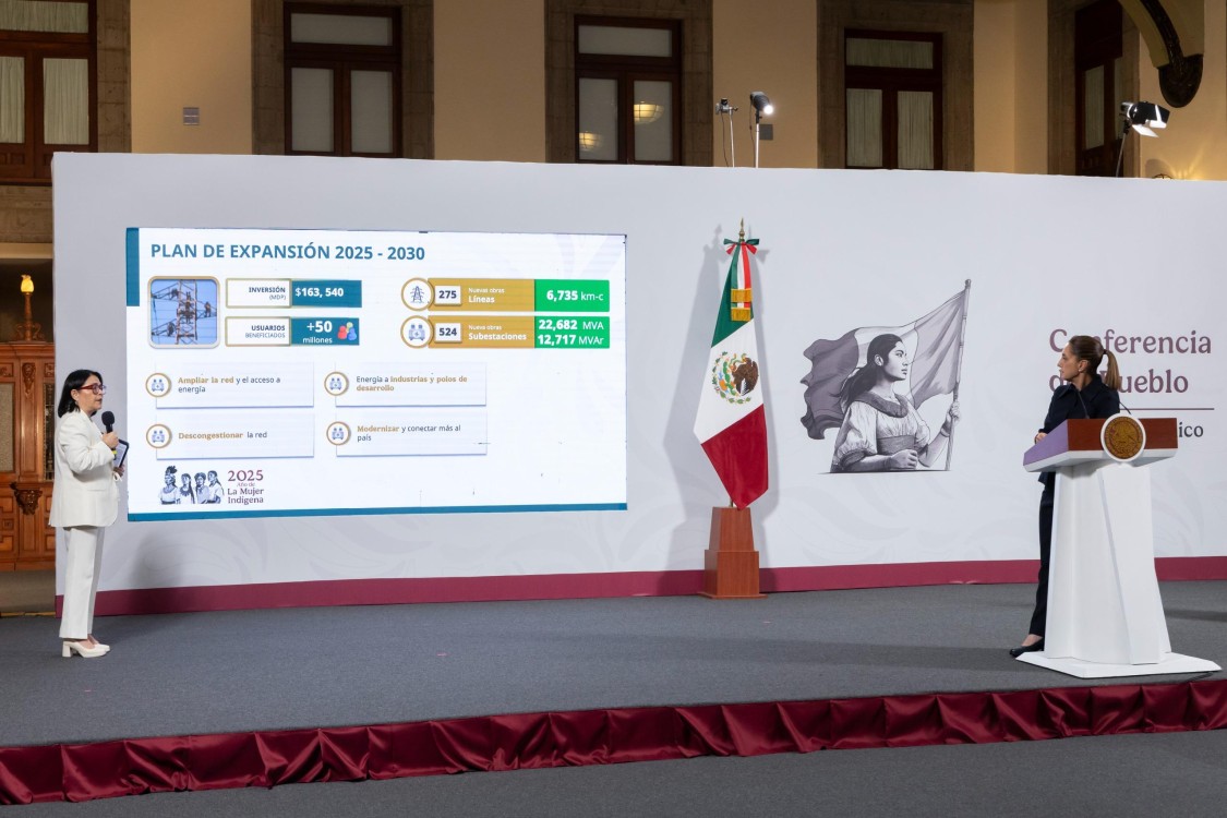 México apuesta por modernizar su sistema eléctrico con inversión histórica en transmisión