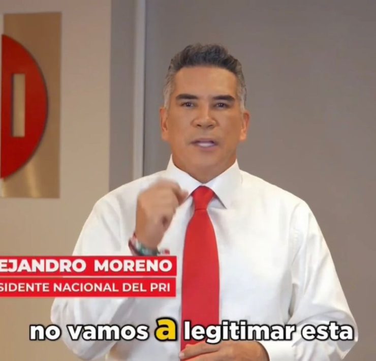 PRI intensifica confrontación con Morena y acusa “secuestro” del Poder Judicial en vísperas de toma de protesta