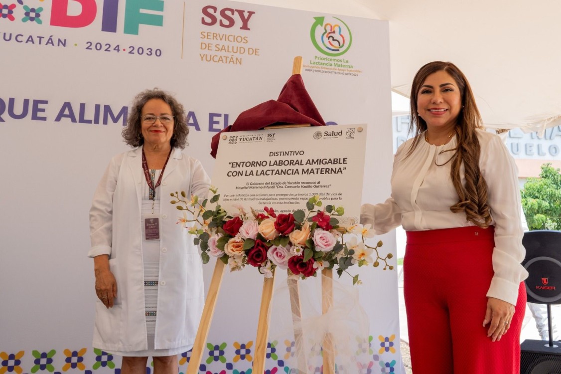 Compromiso con las madres: Yucatán instala áreas de lactancia en hospitales públicos