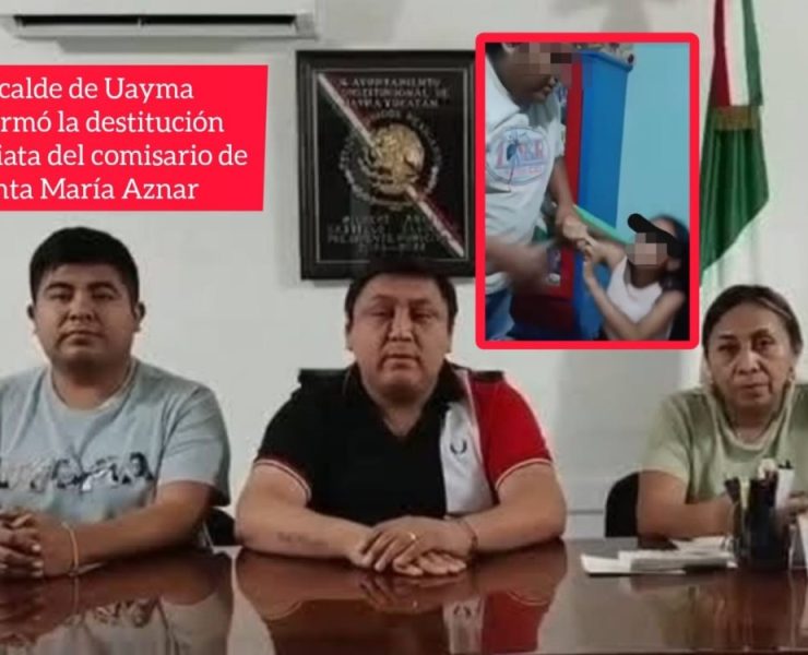 ¡Repudio total! Comisario de Santa María Aznar golpea brutalmente a una menor y es destituido