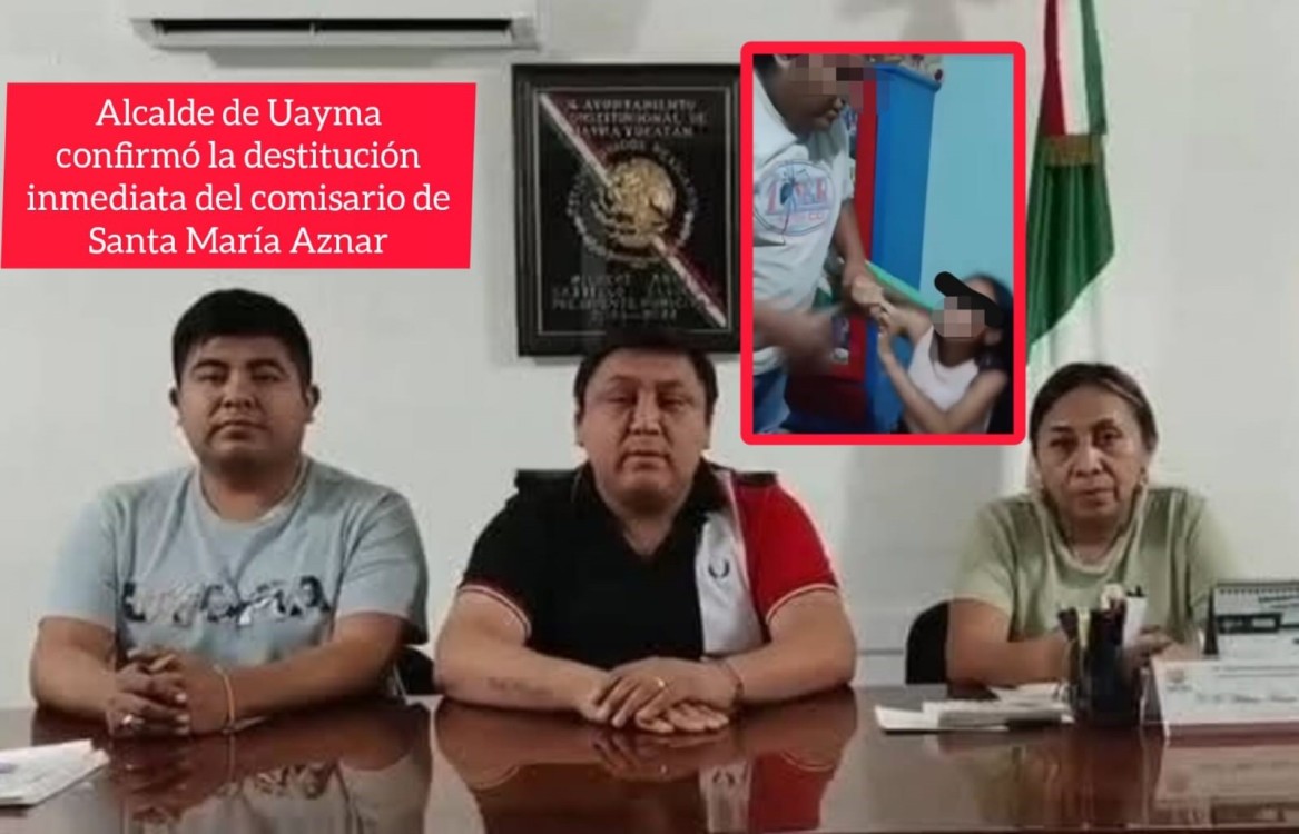 ¡Repudio total! Comisario de Santa María Aznar golpea brutalmente a una menor y es destituido