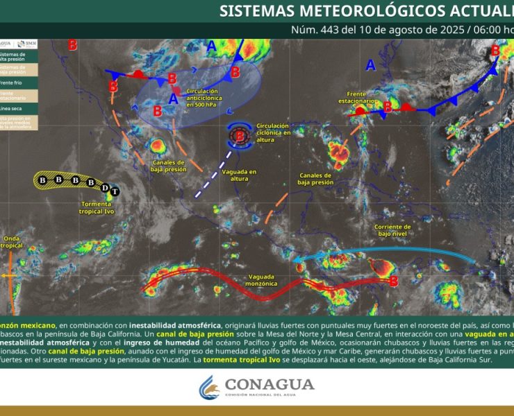 Autoridades alertan por lluvias intensas y calor extremo en gran parte del país