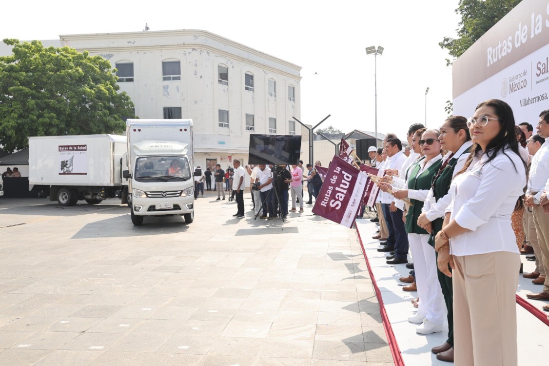 Gobierno de México pone en marcha nueva red de distribución de medicinas del IMSS-Bienestar