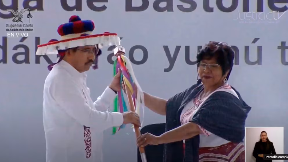 Ceremonia indígena marca nuevo capítulo en la Suprema Corte: ministros reciben Bastones de Mando