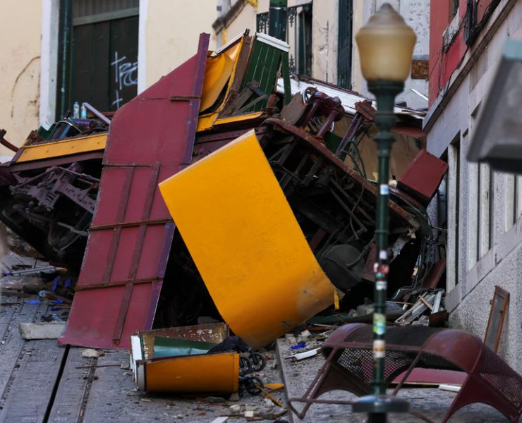 Accidente de funicular en Lisboa