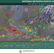 Alerta por intensas lluvias y oleaje en el Pacífico mexicano: posibles inundaciones y deslav