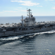 EEUU manda un portaaviones nuclear a Alaska como parte de una maniobra militar