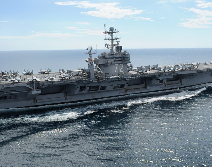 EEUU manda un portaaviones nuclear a Alaska como parte de una maniobra militar