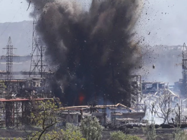 Rusia ataca a la Unión Europea con un bombardeo a uno de sus edificios