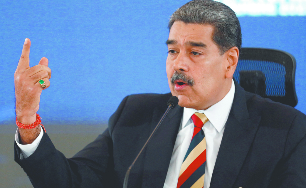 Maduro alerta que responderá a los movimientos de Estados Unidos