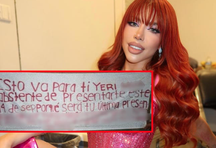 Yeri Mua recibe amenaza de muerte antes de su show y pide ayuda en redes