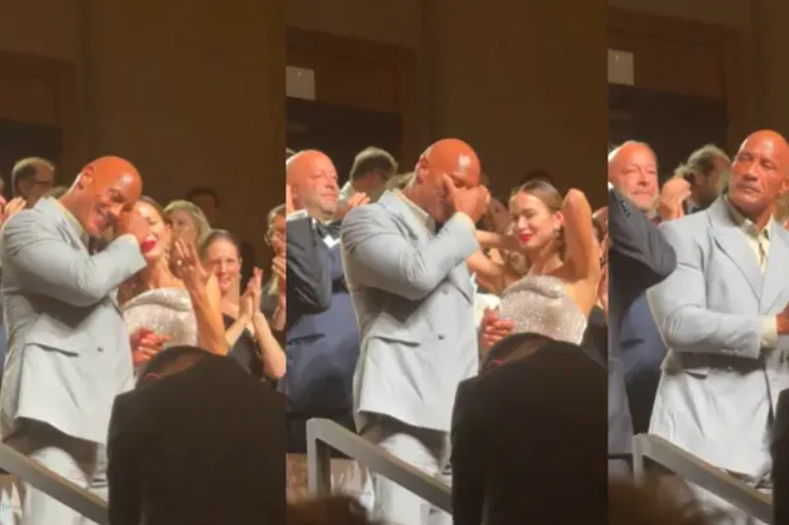 Dwayne Johnson recibe ovación de 15 minutos superando a 'Frankenstein' de Del Toro