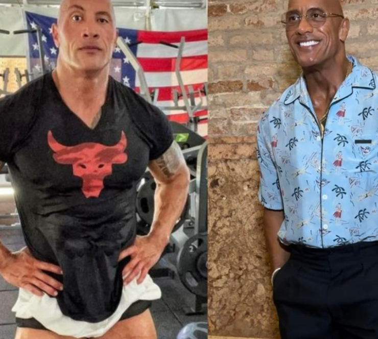 El cambio físico de "La Roca" impacta a todos pues perdió casi toda su famosa musculatura