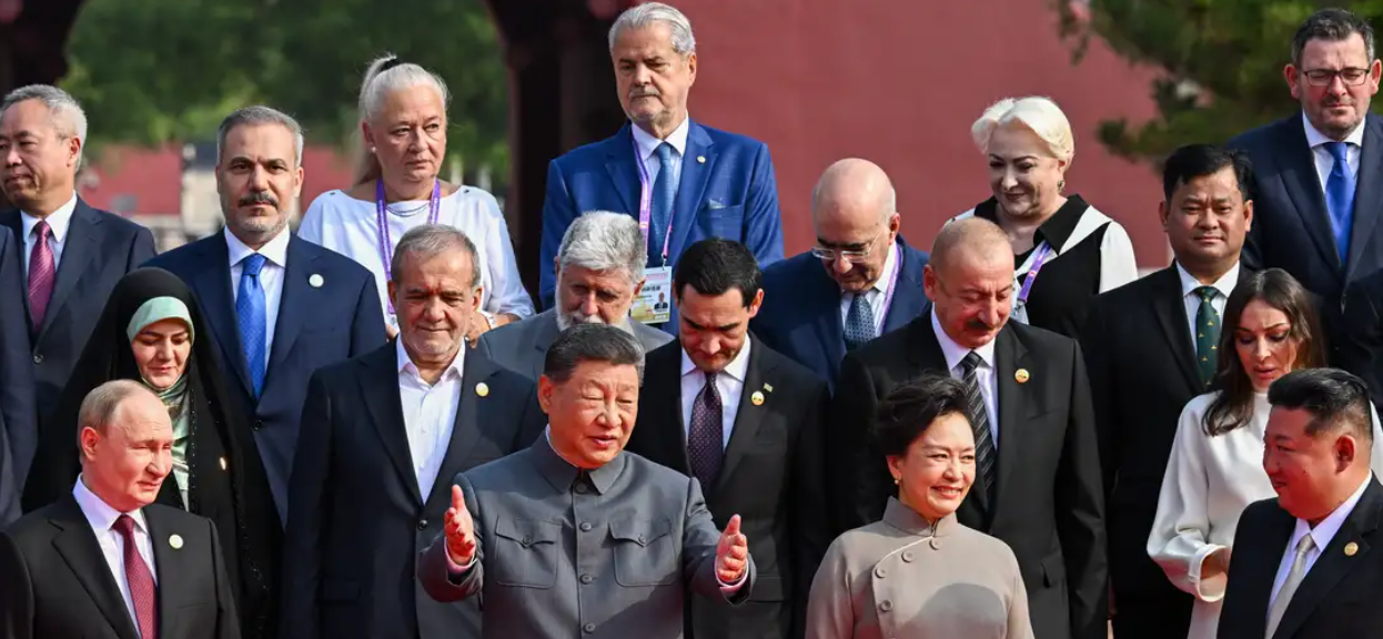 Xi Jinping y su discurso durante el desfile militar en Pekín