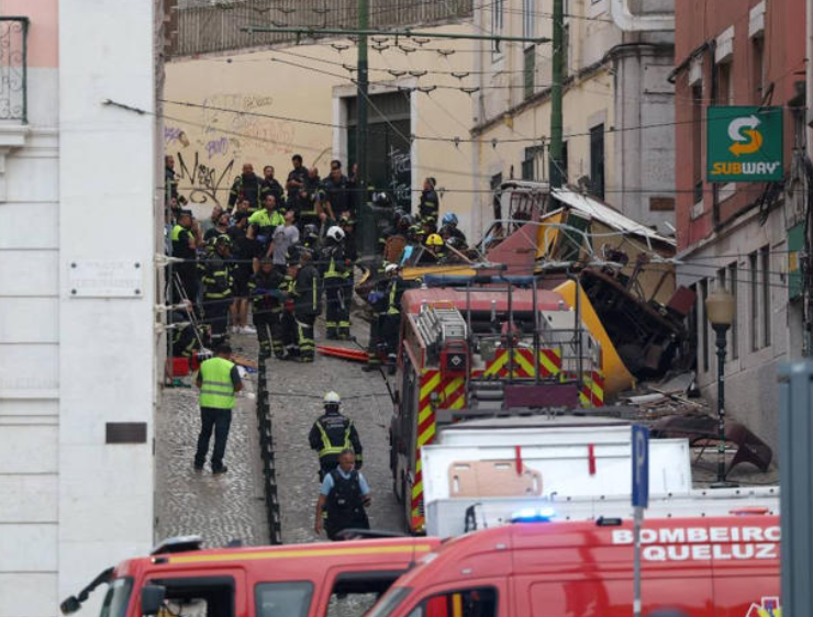 Causa del descarrilamiento en Lisboa, la investigación progresa