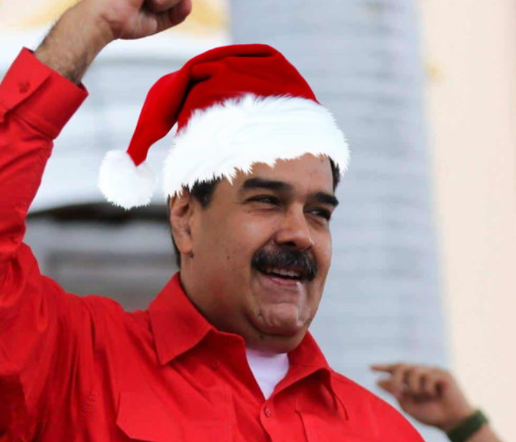 Maduro decretó el inicio de la Navidad, sin importar las tensiones globales