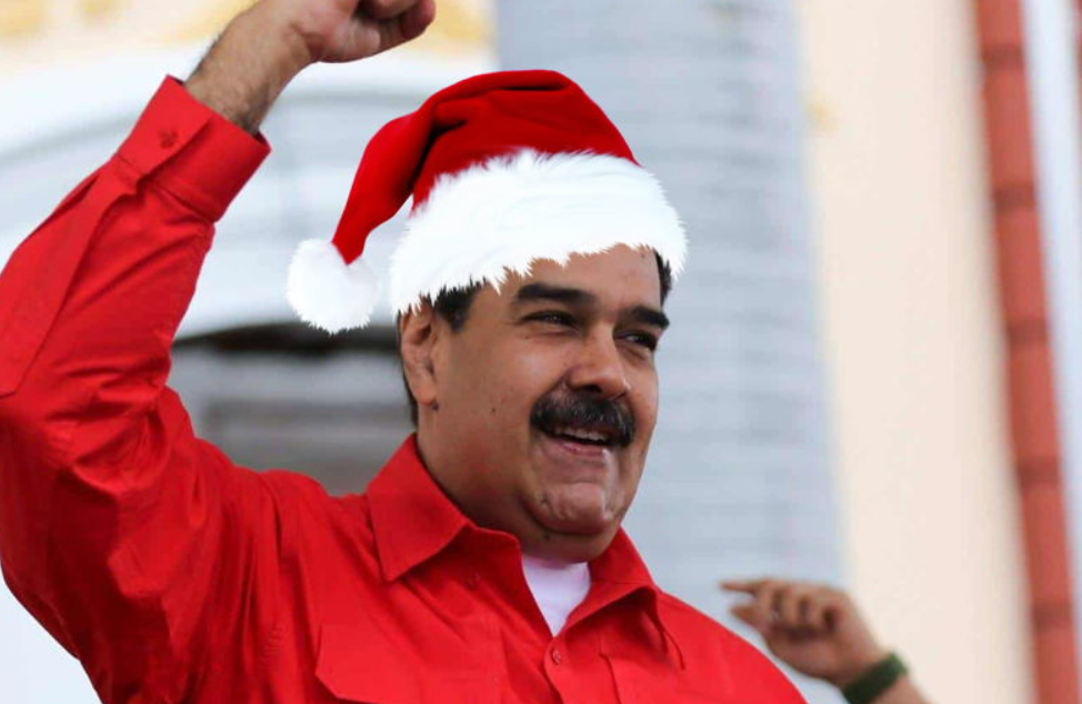Maduro decretó el inicio de la Navidad, sin importar las tensiones globales
