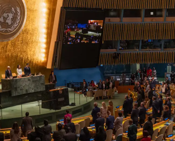 La ONU apoya un futuro Estado palestino cambiando el futuro de Medio Oriente