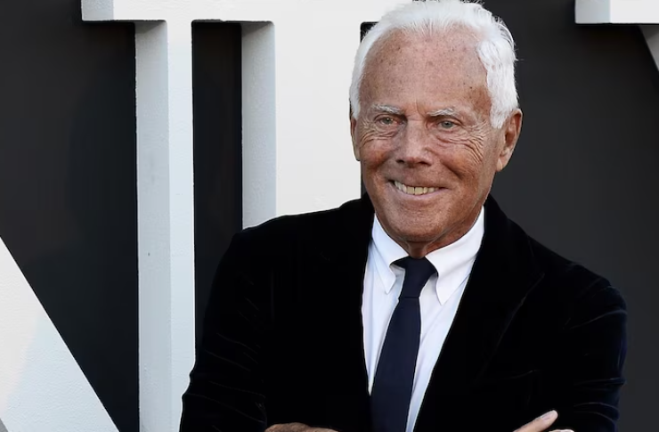 El testamento de Giorgio Armani, se deberá vender su marca