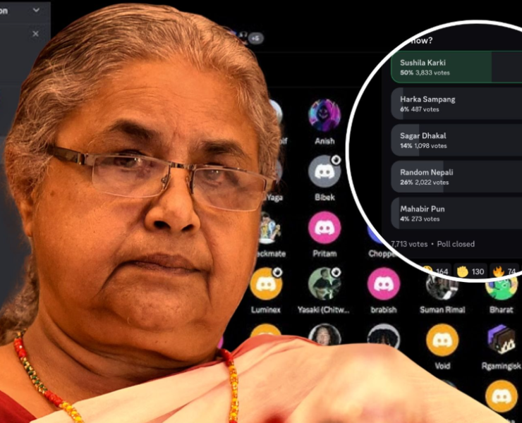 Se usó Discord para elegir a la nueva primer ministra de Nepal, es como decir que se usó facebook