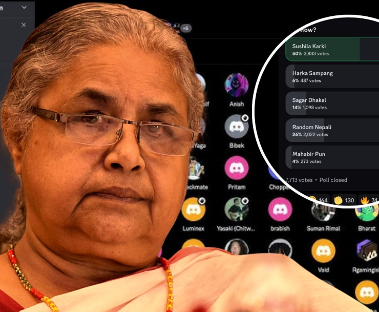 Se usó Discord para elegir a la nueva primer ministra de Nepal, es como decir que se usó facebook