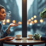 Mujer "veía" dragones por todos lados debido a una rara afección en su cerebro