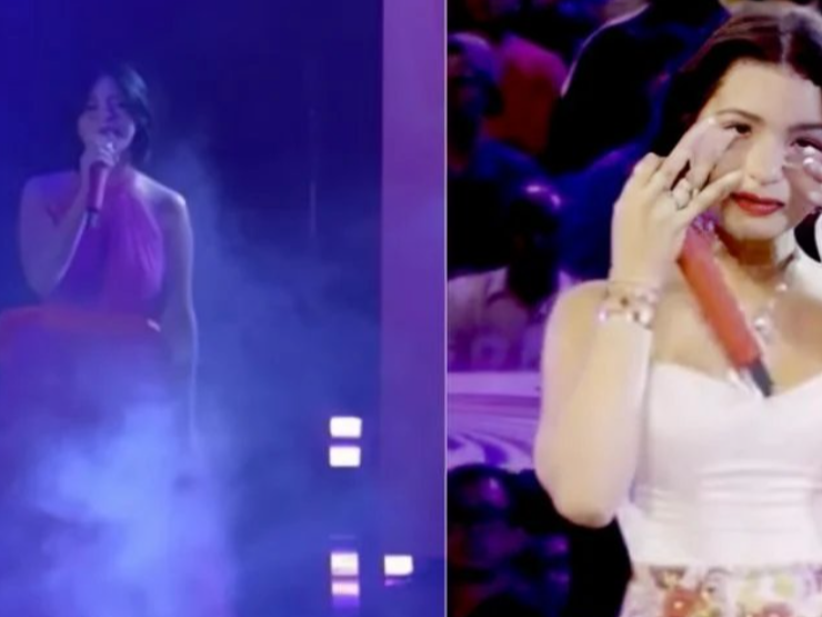 Recibieron a Ángela gritando "Cazzu" junto a múltiples abucheos, la princesa Aguilar no es querida