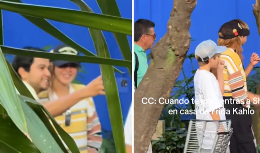 Shakira visita La Casa Azul de Frida Kahlo y el momento se vuelve viral