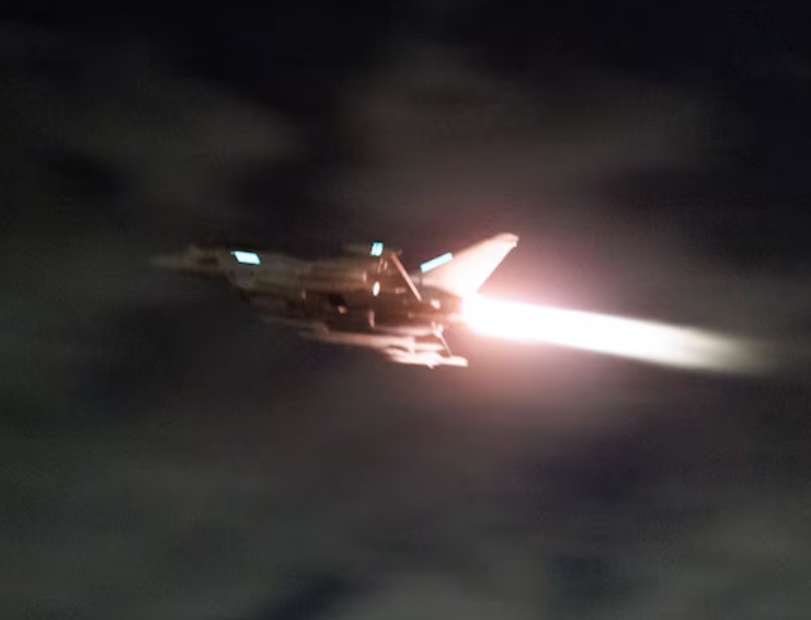 Cazas británicos realizan misión de defensa para la OTAN después de incursiones Rusas