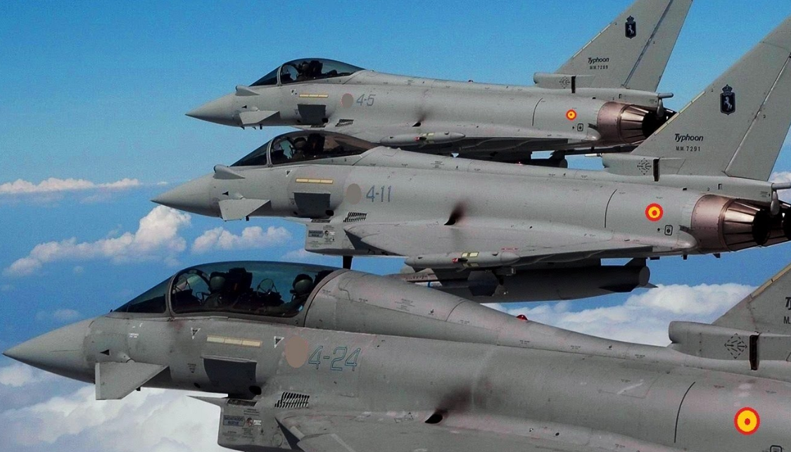 Cazas británicos realizan misión de defensa sobre Polonia