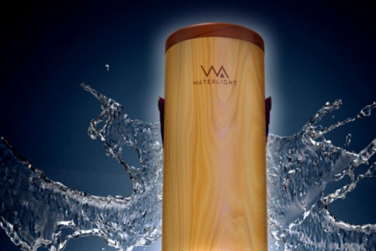 Lámparas a base de agua de mar sorprenden a todos en Colombia