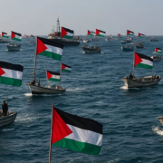 Denuncian ataques en el mar sobre la flotilla mundial de ayuda humanitaria
