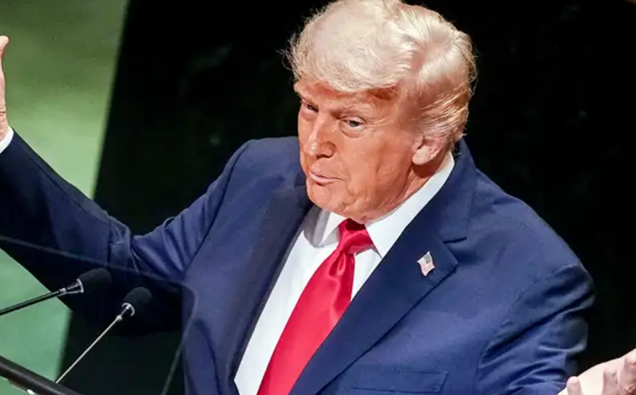 Trump habló de Palestina durante la Asamblea General de la ONU