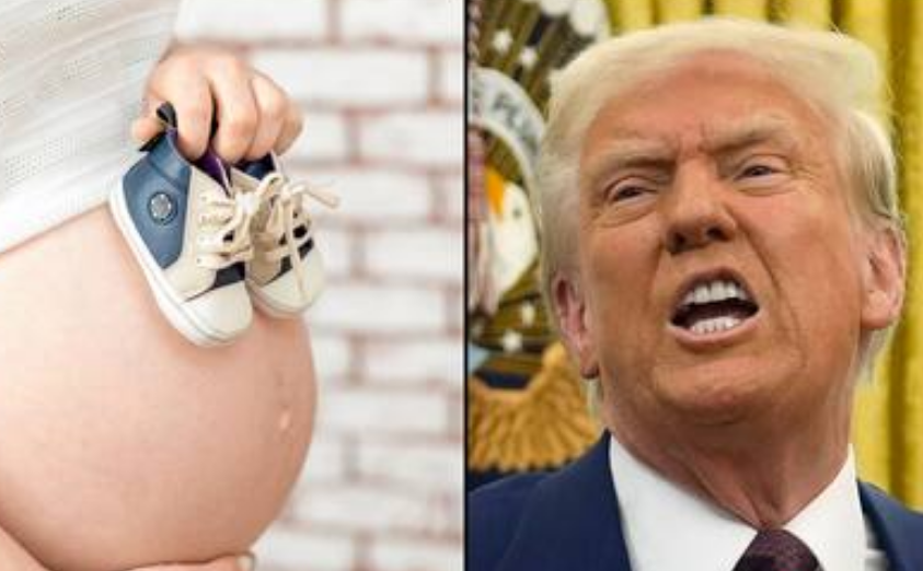 Trump habla de las embarazas y genera indignación por su polémica opinión