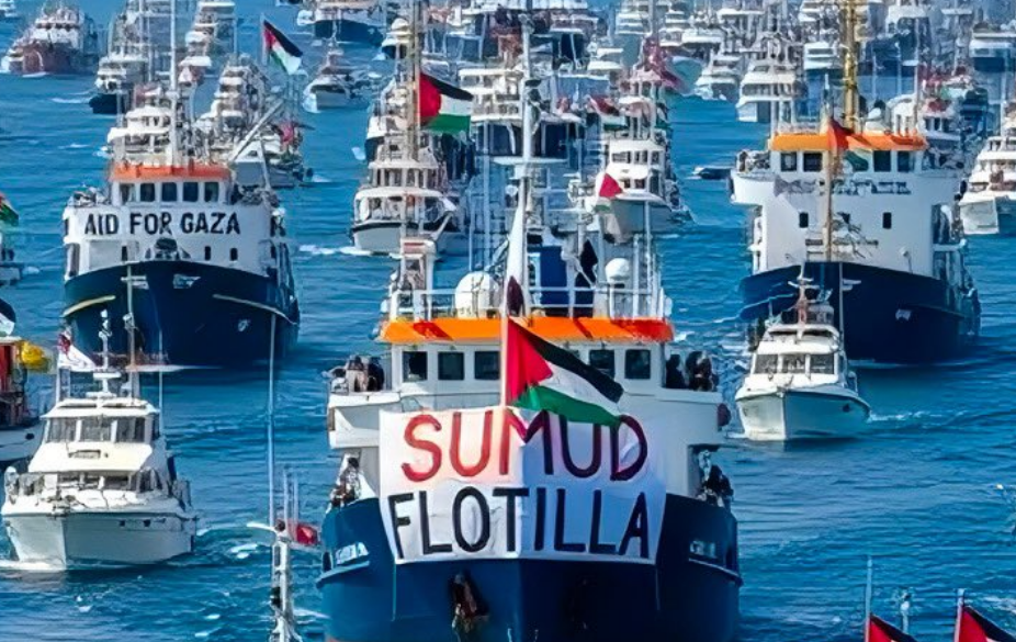 Flotilla Sumud sufre tercer ataque por parte de Israel