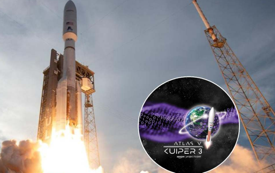 Amazon lanza satélites de internet con la esperanza de mejor la conectividad global