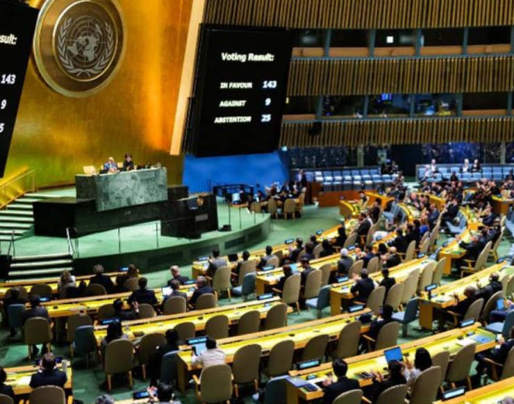 Delegados de la ONU boicotean a Netanyahu durante su discurso en la Asamblea