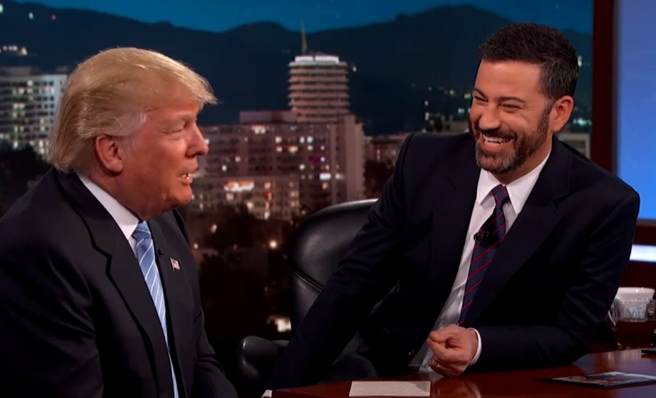 Trump sería el primer invitado: la bomba mediática que prepara Kimmel